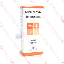 БРИНЕКС-М КАПЛИ ГЛ ФЛ-КАП.ПЭТ ИНД.УП 0,1% 5МЛ - Аптека Миницен